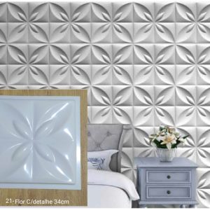 Flor com Detalhe 34cm